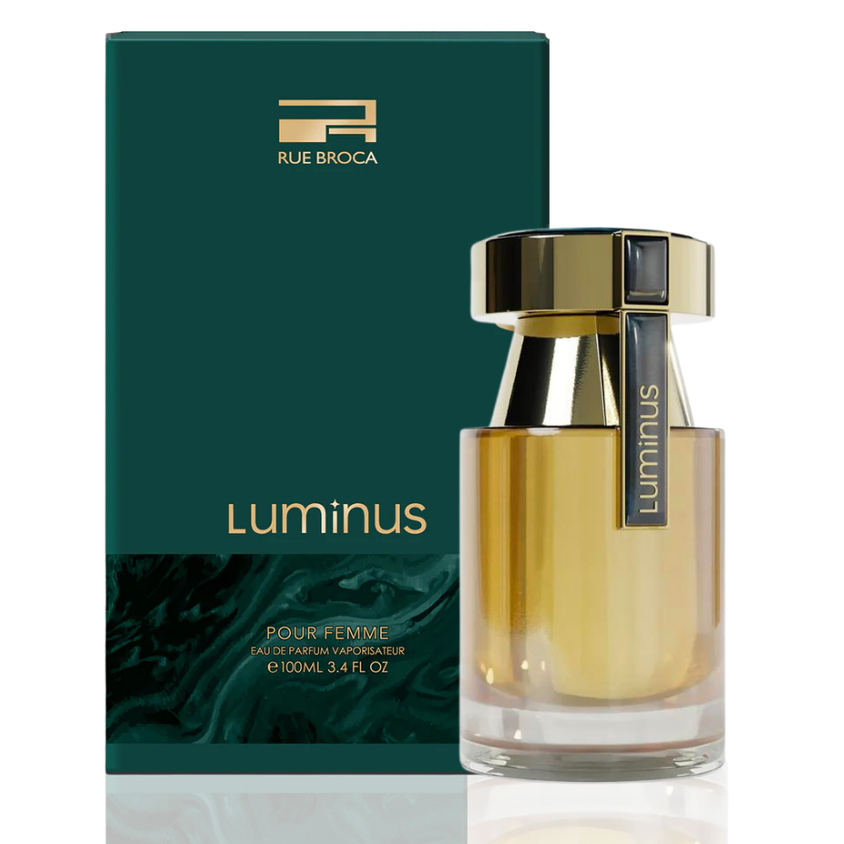 Top notes of lavender, orange, and blackcurrant in Rue Broca Luminus Pour Femme EDP perfume spray, 100ML, floral and fruity fragrance