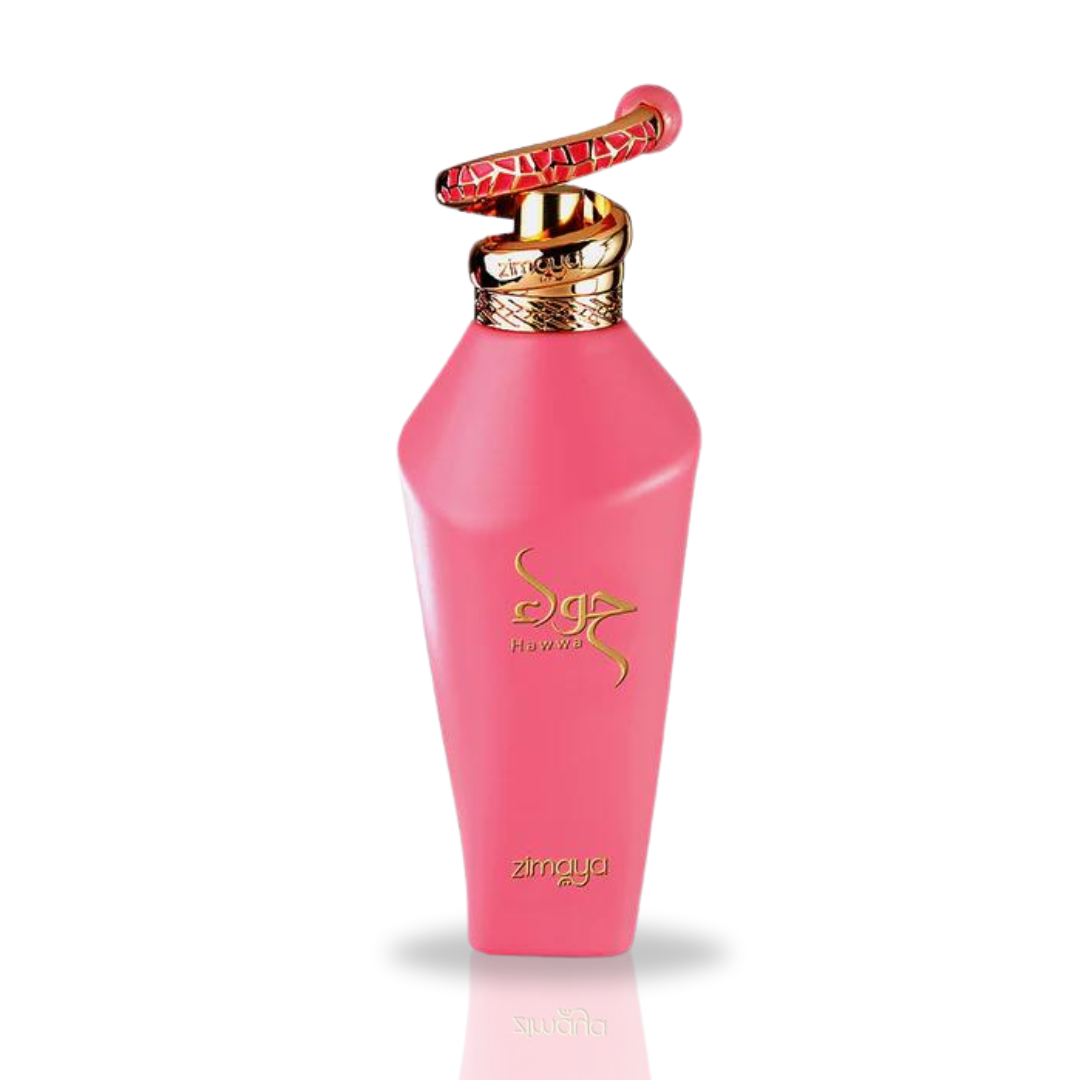 Hawwa Pink Eau De Parfum Spray 100ML (3.4OZ) By Zimaya (VELVET POUCH) - Intense Oud