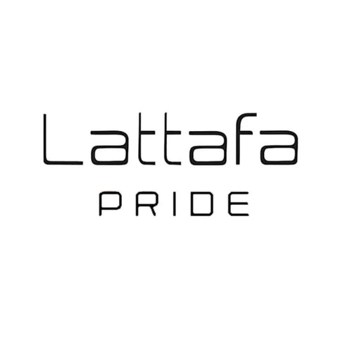 Lattafa Pride Ishq Al Shuyukh Gold Eau de Parfum spray in 100ml bottle with velvet pouch, featuring a luxurious fragrance.