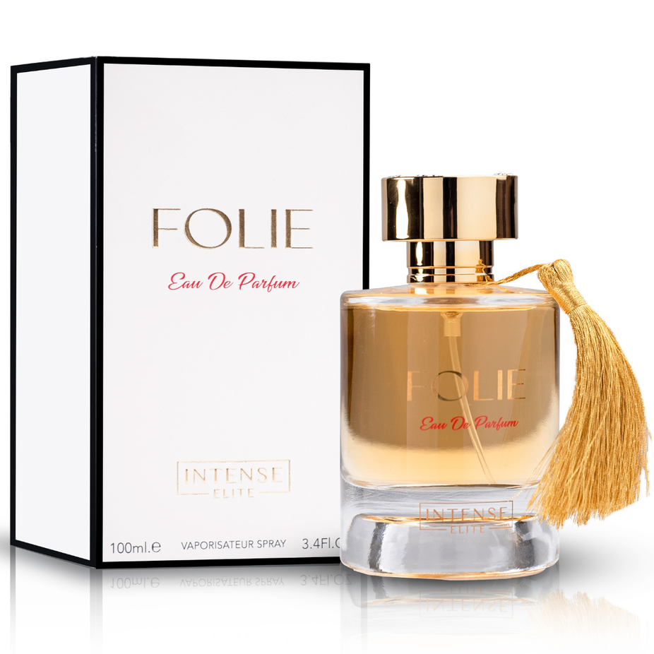Bundle of Nebras EDP and Folie EDP by Lattafa Pride and Intense Elite, featuring two 100ML perfume bottles, by Intense Oud.
