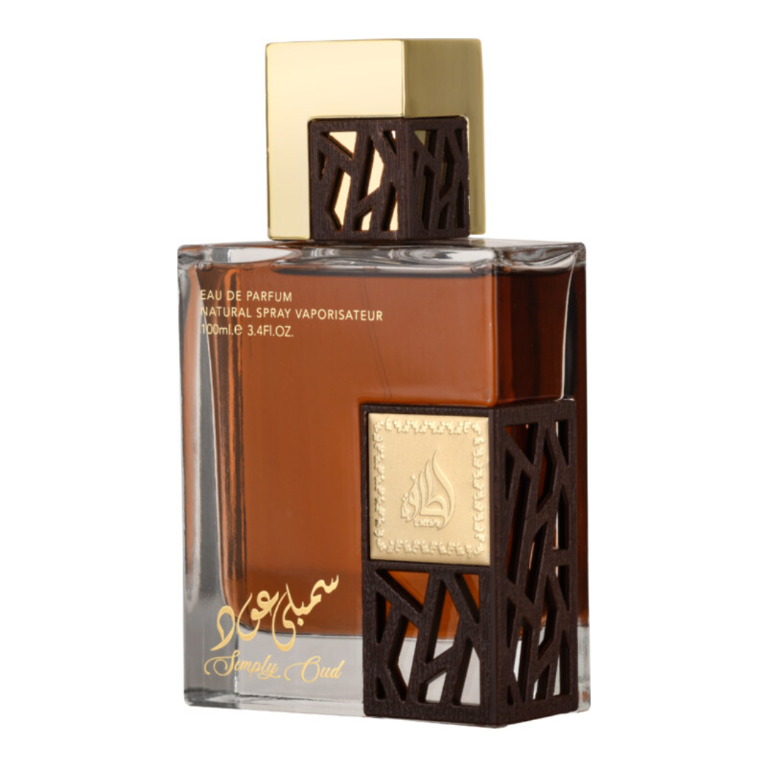 Simply Oud EDP 100 ML (3.4Oz) By Lattafa - Intense oud