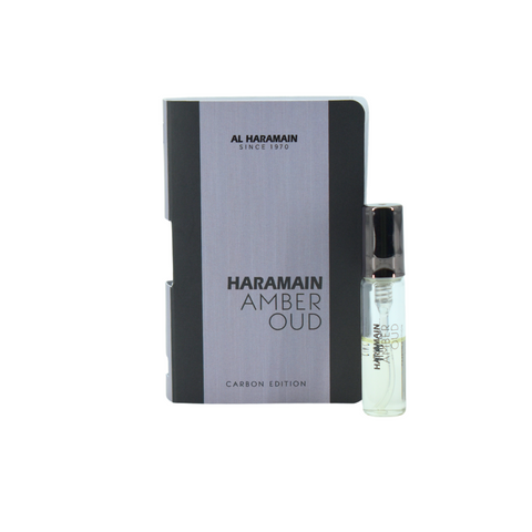 1 Amber Oud Carbon Edition EDP Sample  - 1ML (0.05 oz) by Al Haramain - Intense oud