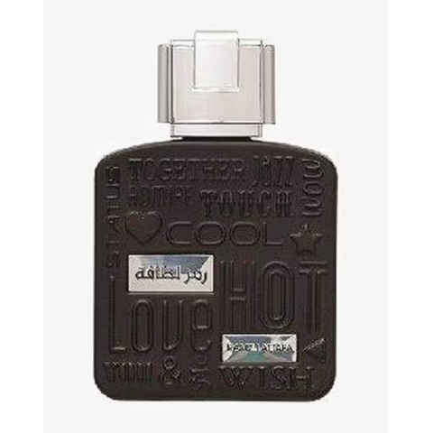 Ramz Lattafa Silver for Men EDP - 30ML by Lattafa (WITH VELVET POUCH) - Intense oud