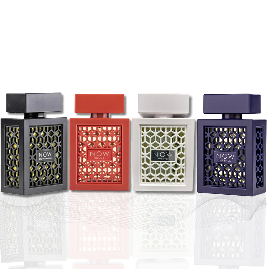 RAVE Eau De Parfum 100ml bottle for men and women, elegant glass bottle with fragrance spray for versatile scent.