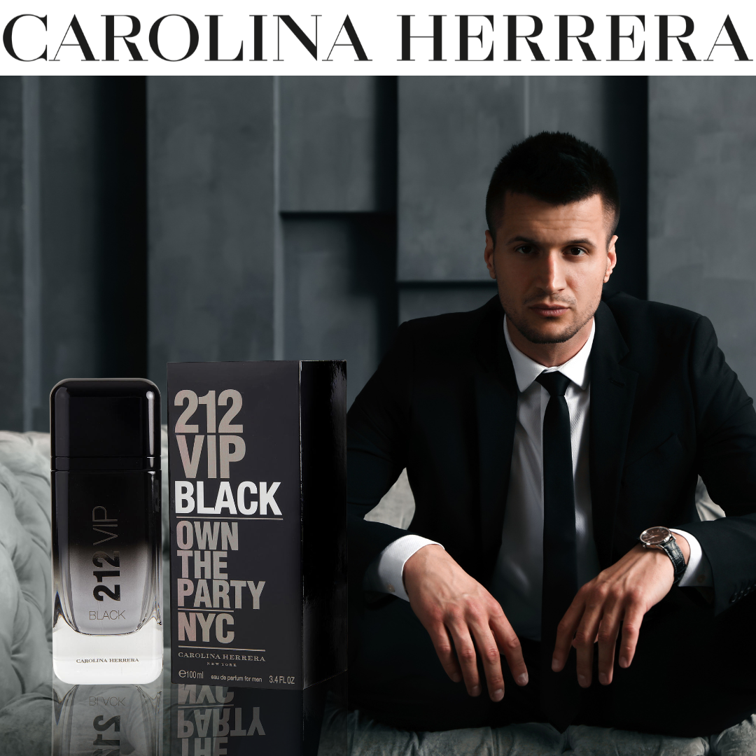 Carolina herrera 212 vip black own the party extra hotsell