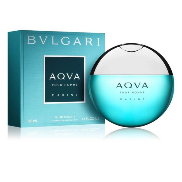 Aqva Pour Homme Marine EDT-100ML (3.4Oz) BY BVLGARI Aqva Pour Homme Marine EDT-100ML (3.4Oz) BY BVLGARI