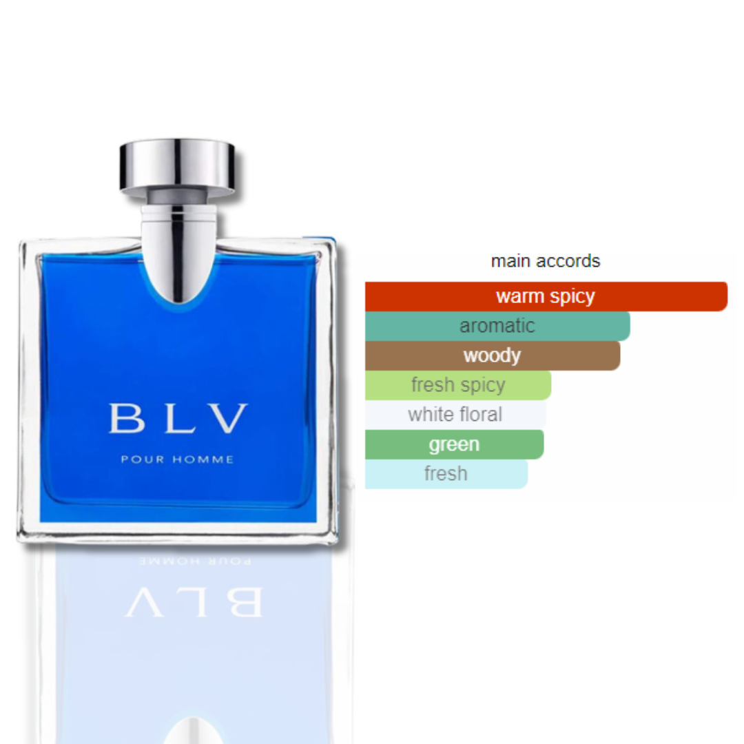 BLV Pour Homme EDT-100ML (3.4Oz) by Bvlgari