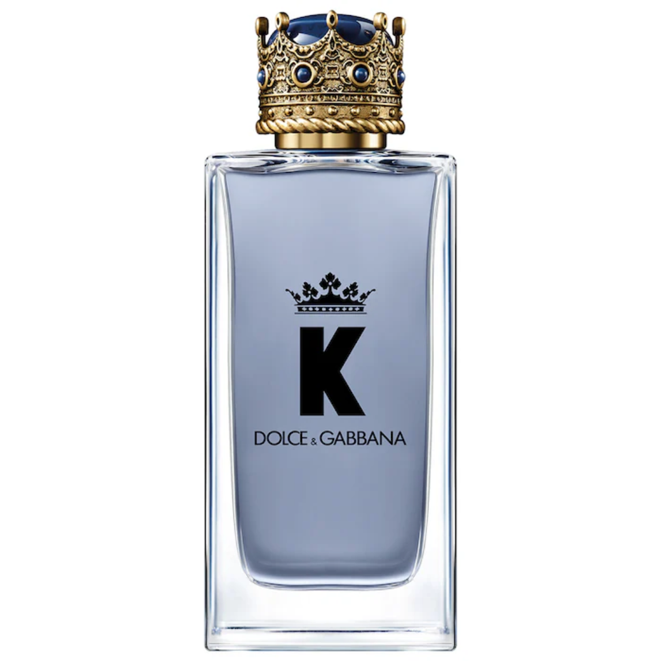 Dolce & Gabbana K Eau De Parfum 100ml bottle with sleek black and gold packaging, showcasing the D&G K fragrance design.