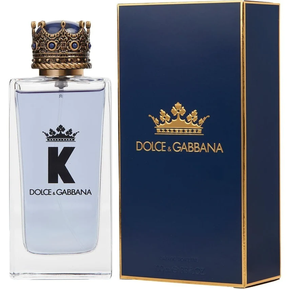 Dolce & Gabbana K Eau De Parfum 100ml bottle with sleek black packaging and stylish design.