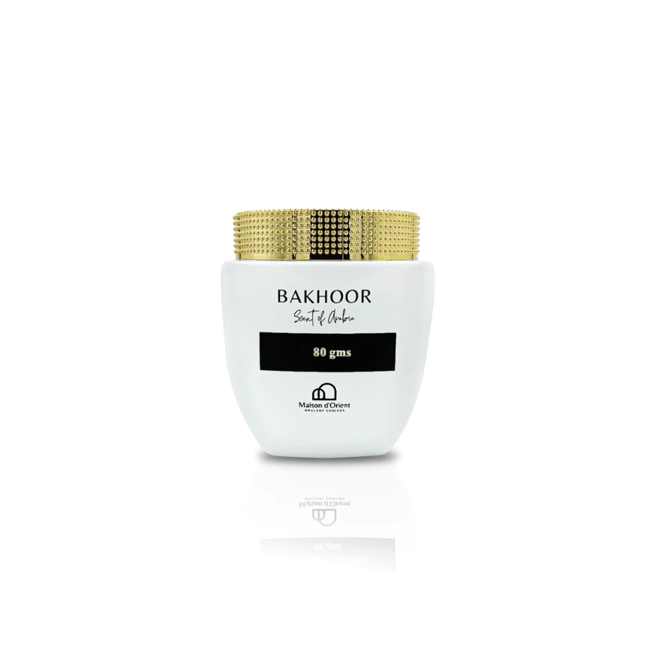 Bakhoor Mamoul Oud Lavender 80Gm by Maison D'Orient, fragrant lavender and oud incense in decorative packaging
