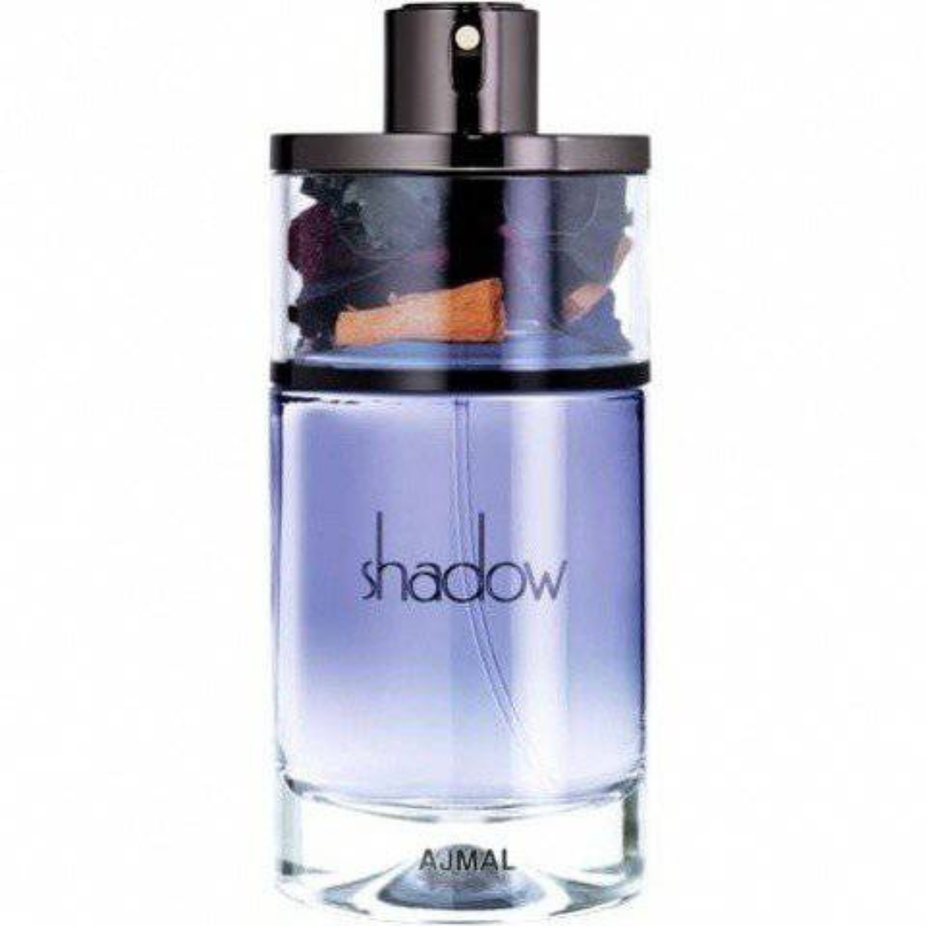 Ajmal Shadow for Men 2 EDP Eau De Parfum 75ml bottle with sleek packaging and dark accents, designed for masculine fragrance.