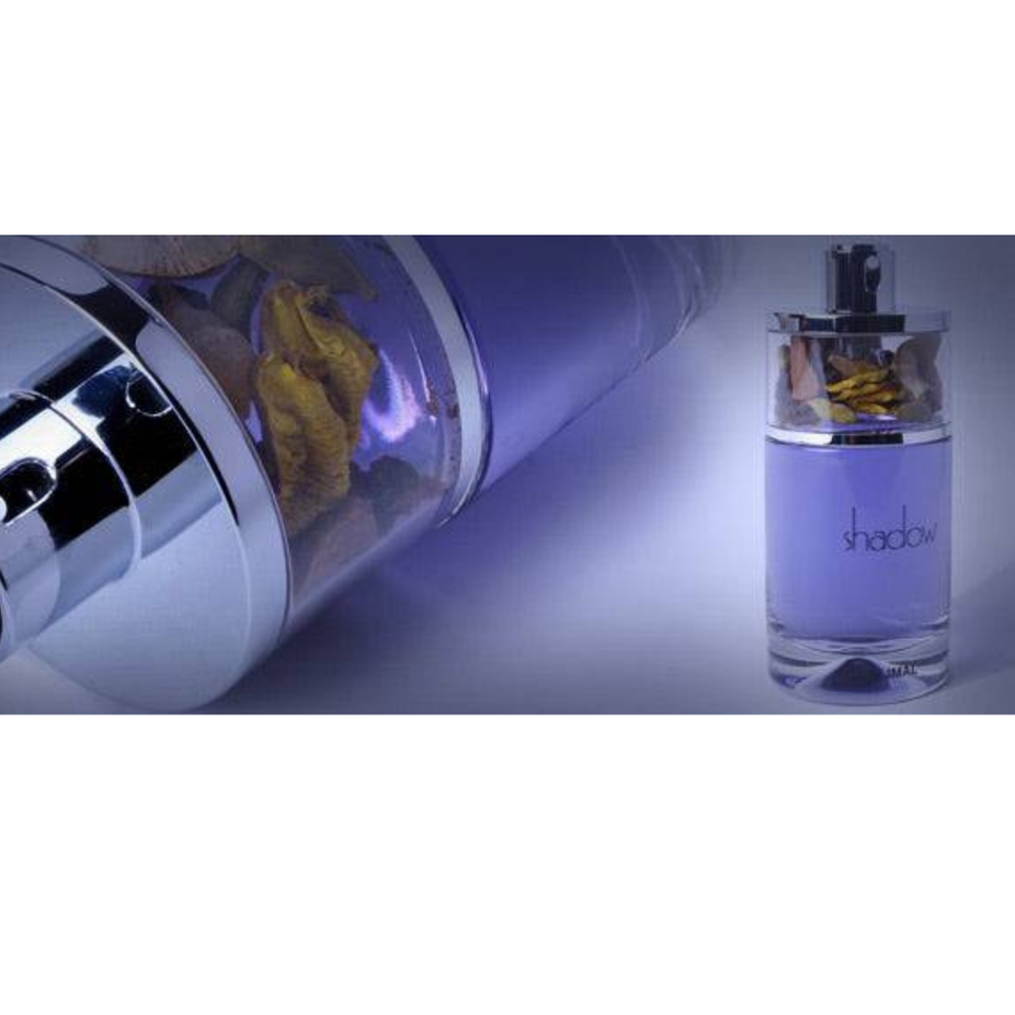 Ajmal Shadow for Men 2 EDP Eau De Parfum 75ml bottle with sleek black design and silver accents.