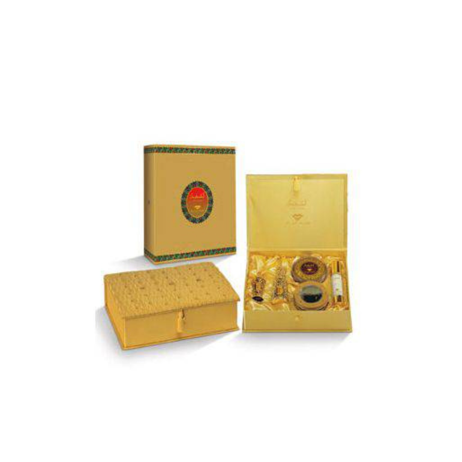 Swiss Arabian Kashkha perfume gift set for women, includes elegant bottles and packaging, ideal for gifting.