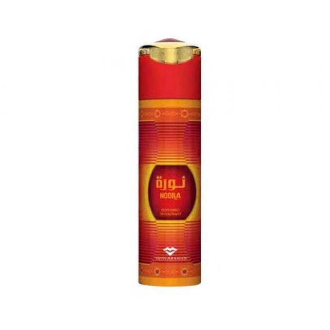 Noora Deodorant - 200 ML (6.8 oz) by Swiss Arabian - Intense Oud
