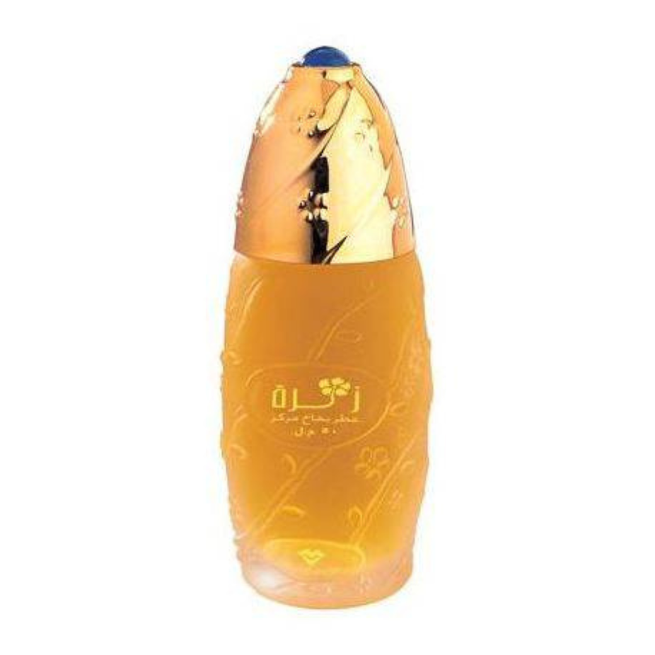 Swiss Arabian Zahra for Women EDP 50ml bottle, elegant perfume with floral and fruity notes, displayed in a sleek bottle.