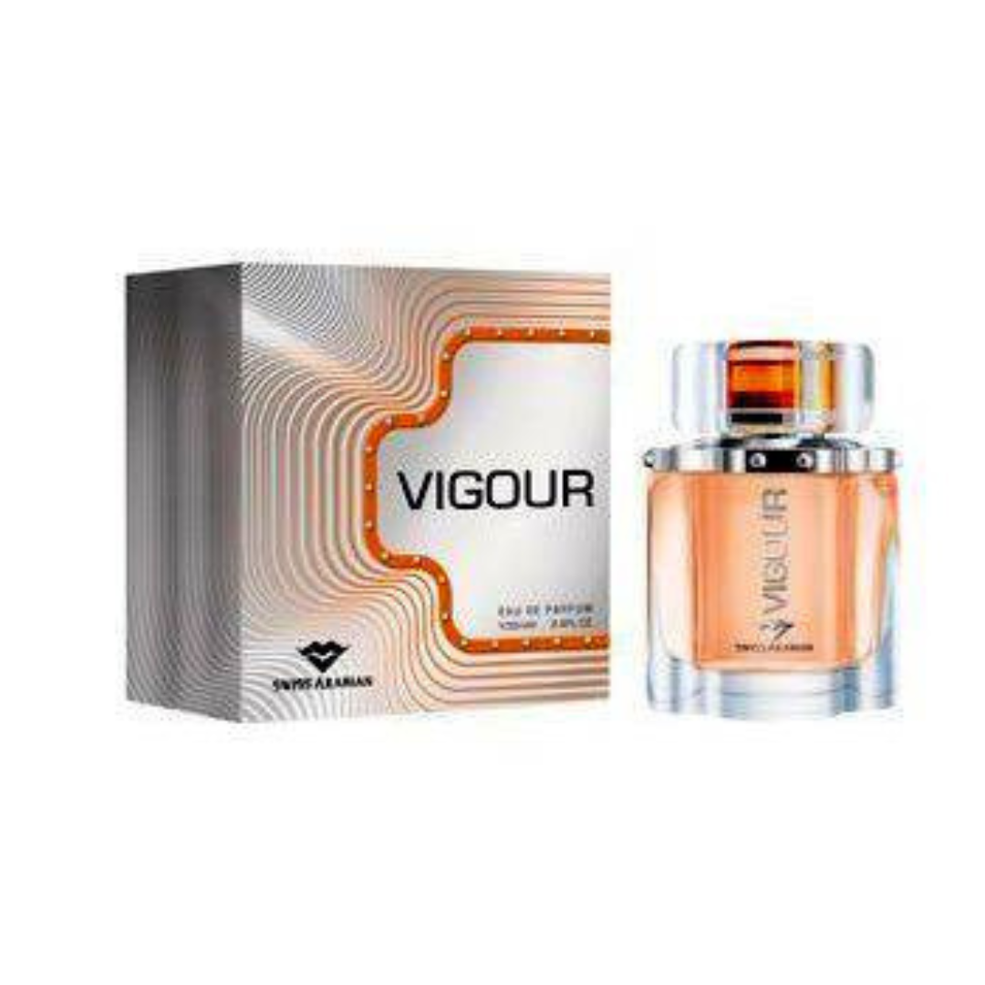 Vigour for Men EDP- 100 ML (3.4 oz) by Swiss Arabian - Intense Oud