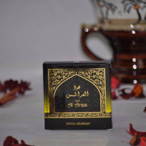 Oud al Arais bakhoor 40 GM (1.4 oz) by Swiss Arabian - Intense Oud