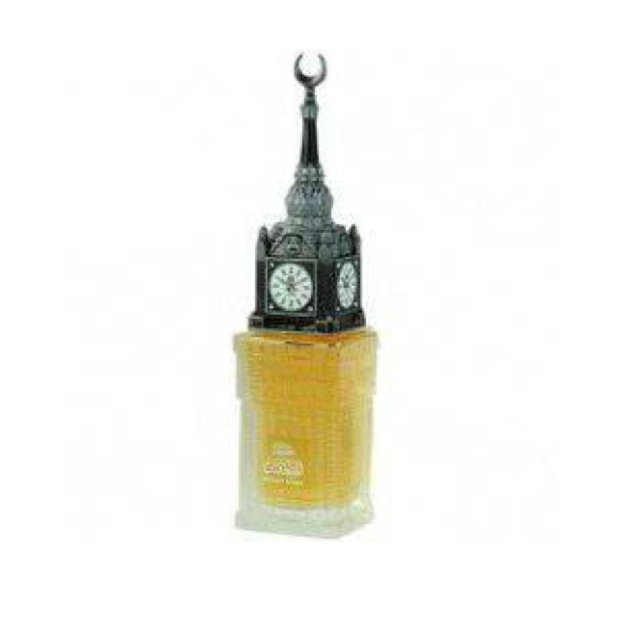 Abdul Samad Al Qurashi Clock Blend EDP 50ml perfume bottle, elegant design, showcasing the Al Meeqat fragrance for women.