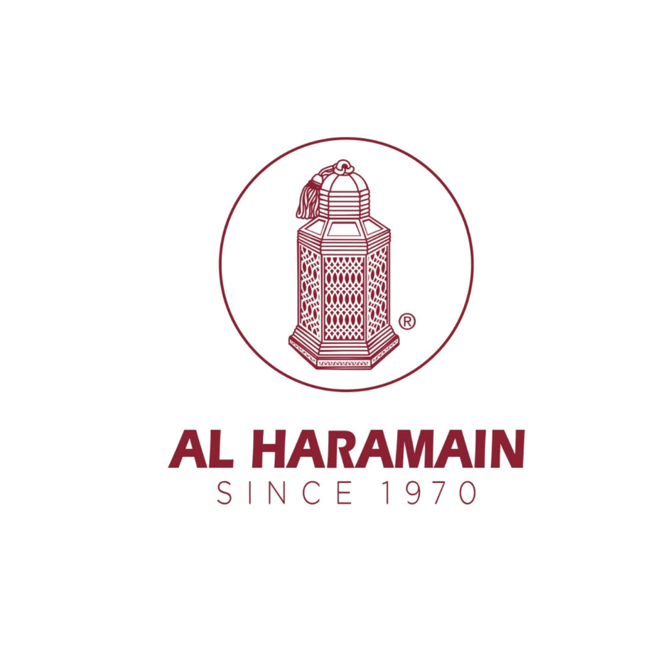 Al Haramain Silver Perfume Oil 10ml bottle, concentrated perfume oil with sleek silver packaging and clear glass container.