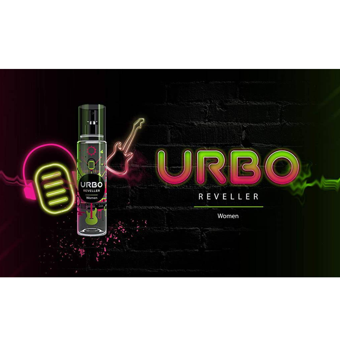 Reveller for Women Body Spray - 150 mL (5.0 oz) by Urbo - Intense Oud