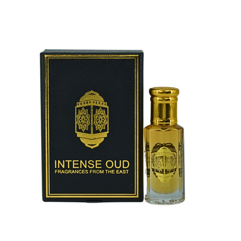 Attar Full Men Perfume Oil 12ml(0.40 oz) with Black Gift Box INTENSE OUD - Intense Oud