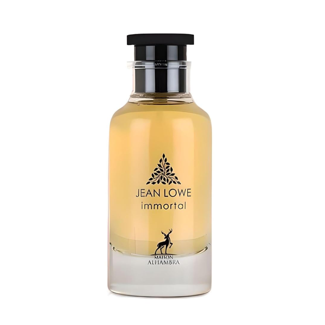 Jean Lowe Immortal for Men Eau De Parfum, 3.4 Ounce By Maison Alhambra - Intense Oud