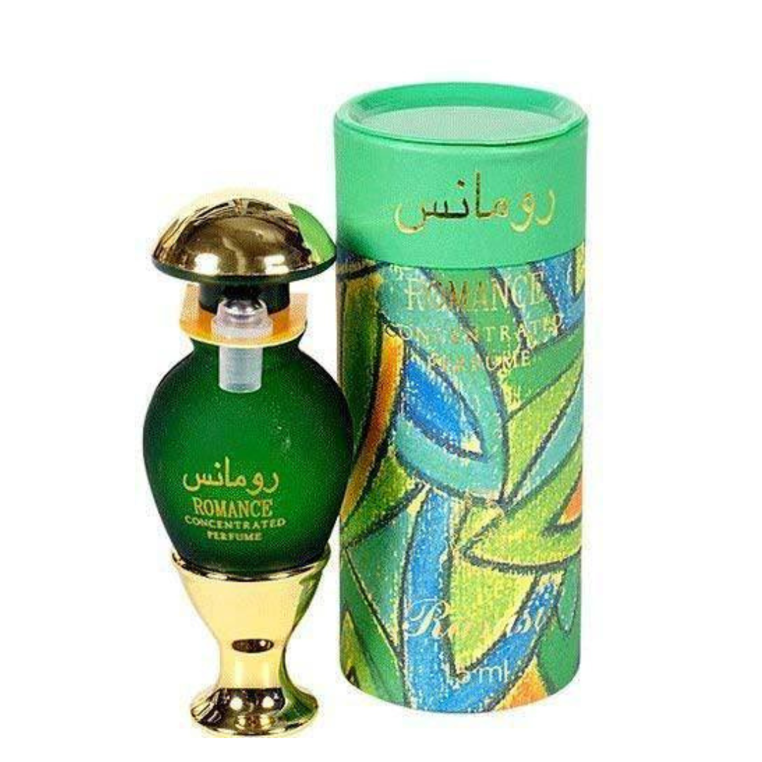 Romance for Woman EDP 45ML(1.5 oz) & Romance Roll-On Unisex CPO 15ML(0.51 oz) I by Rasasi - Intense Oud