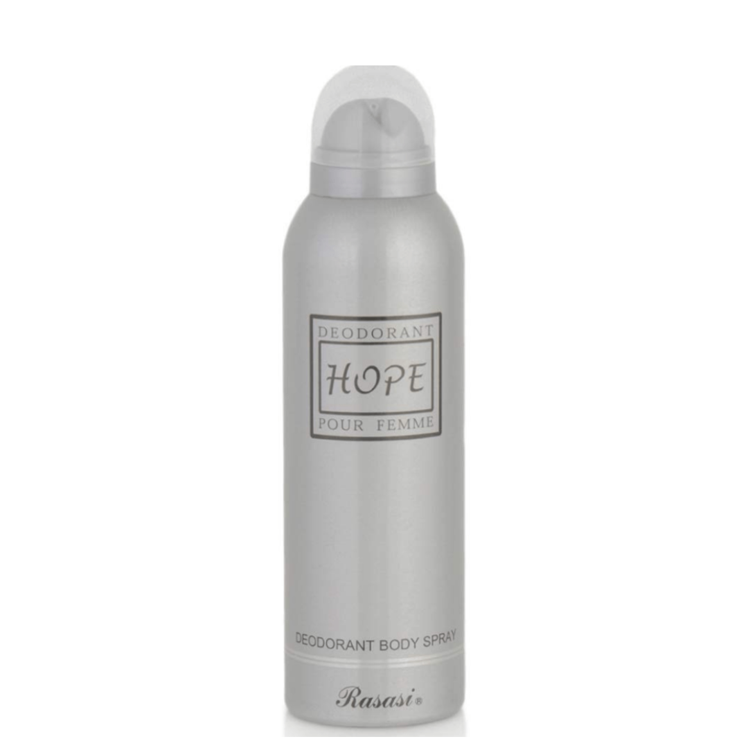 Hope for Women Deodorant - 200ML (6.7oz) by Rasasi - Intense Oud