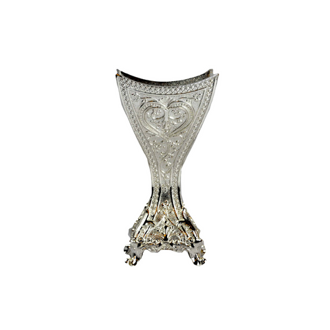 Arab Incense Bakhoor Burner - 6 inch Silver by Intense Oud - Intense Oud