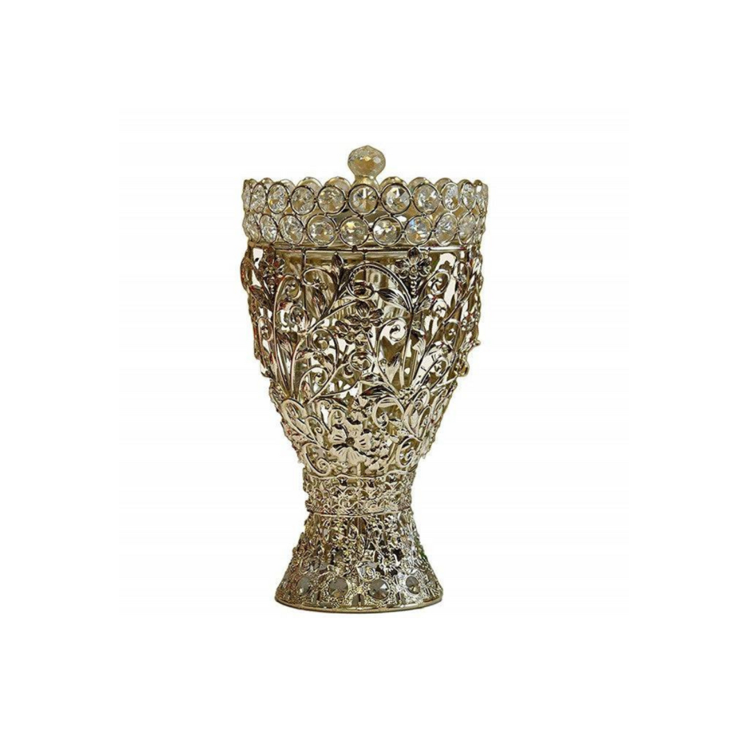 Arab Incense Bakhoor Burner - 10 inch Silver by Intense Oud - Intense Oud