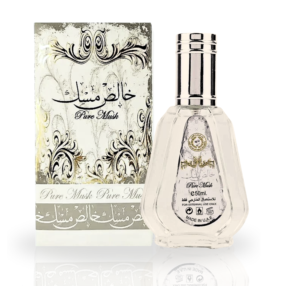 Yara, Najdia & Pure Musk EDP mini perfumes by Ard Al Zaafaran, travel-sized collection for men and women, elegant perfume bottles.