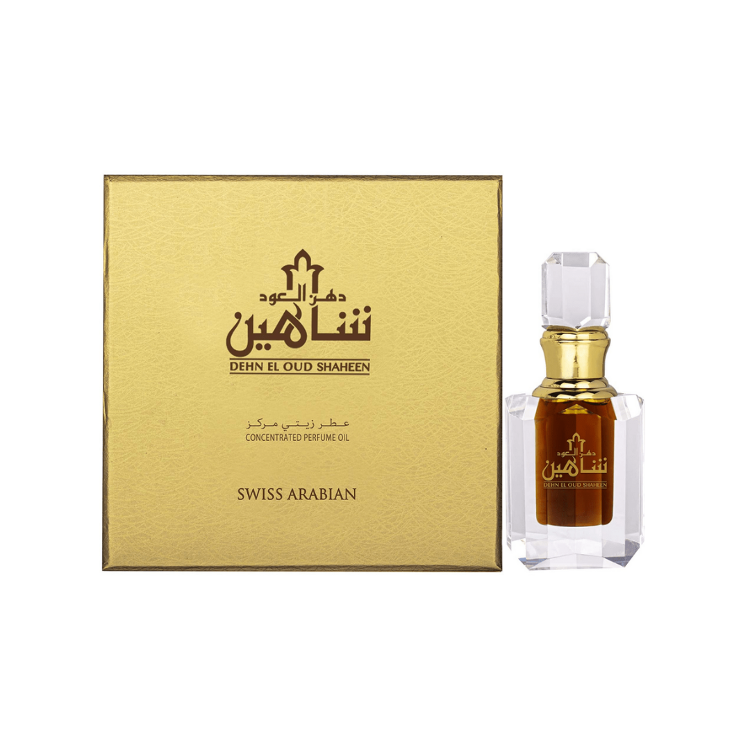 Dehn El Ood Shaheen Perfume Oil - 6 ML (0.2 oz) by Swiss Arabian - Intense Oud