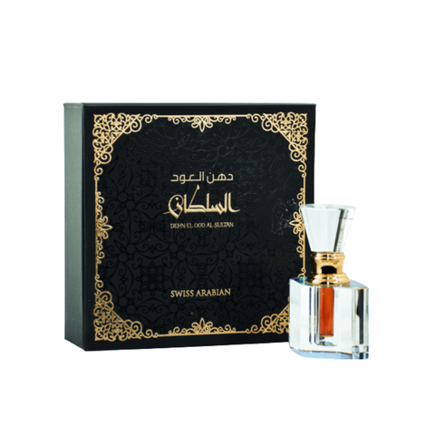 Dehn El Oud Al Sultan CPO - 3 mL (0.1 oz) by Swiss Arabian - Intense Oud