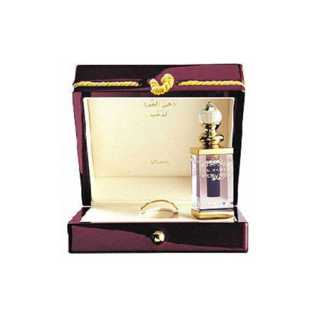 Dhanel Oudh Al Zahab Perfume Oil - 3 ML (0.10 oz) by Rasasi - Intense Oud