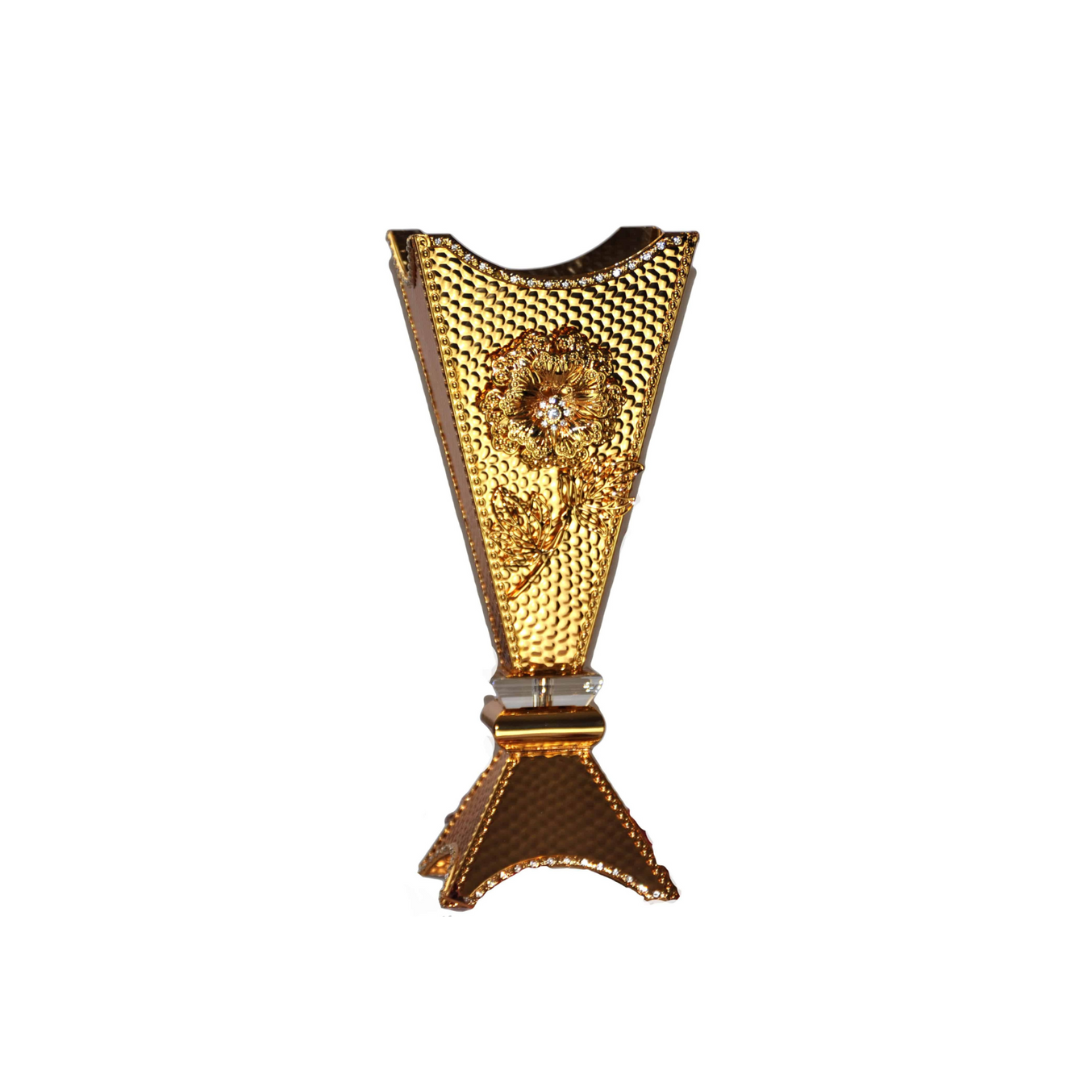 Arab Incense Bakhoor Burner - 15 inch Golden by Intense Oud - Intense Oud