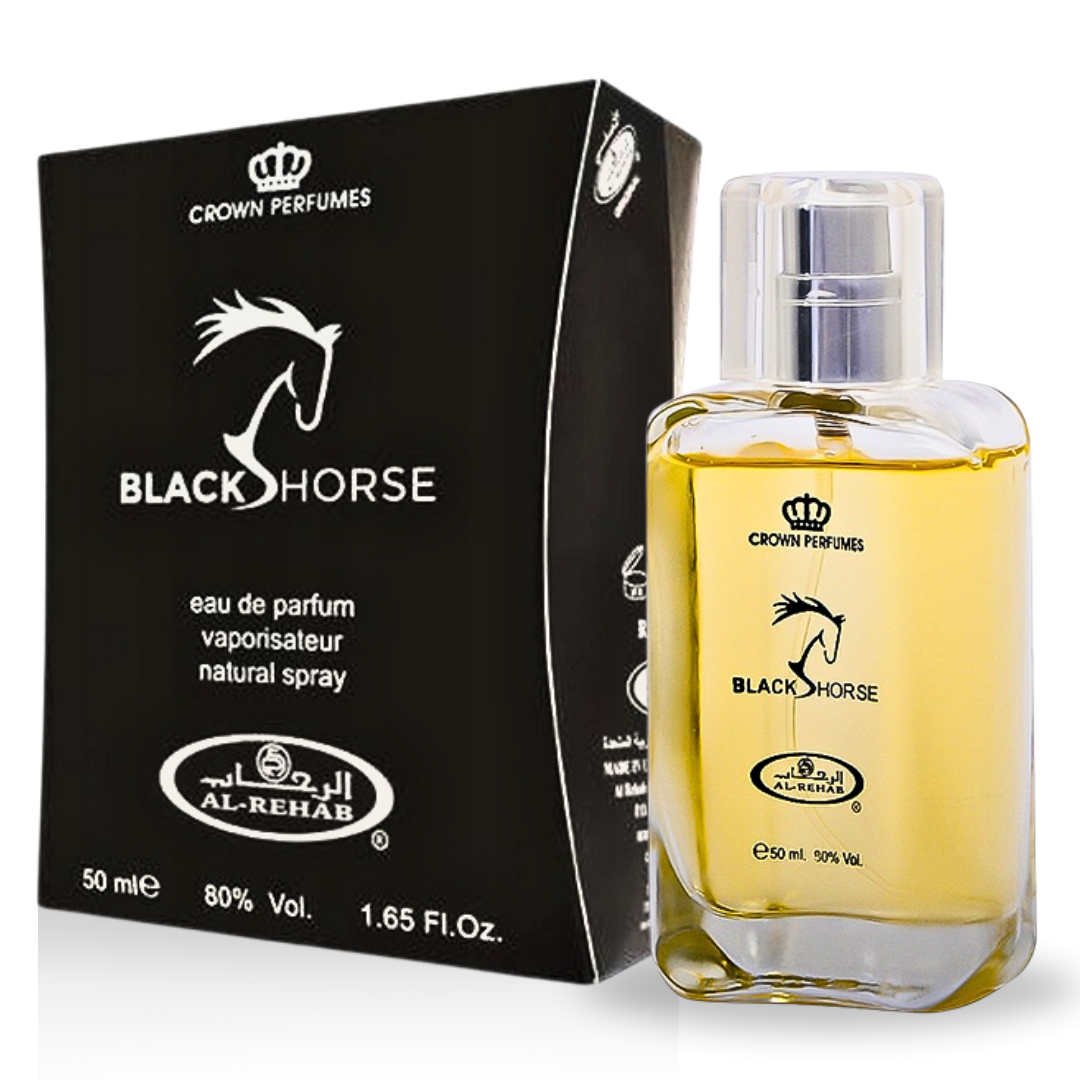 Black Horse EDP - 50ML (1.7 OZ) By Al Rehab - Intense Oud