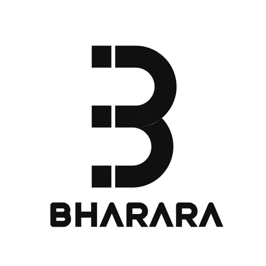 Bharara Onyx Eau de Parfum spray 100ml bottle, elegant black design, showcasing the Bharara brand and fragrance details.
