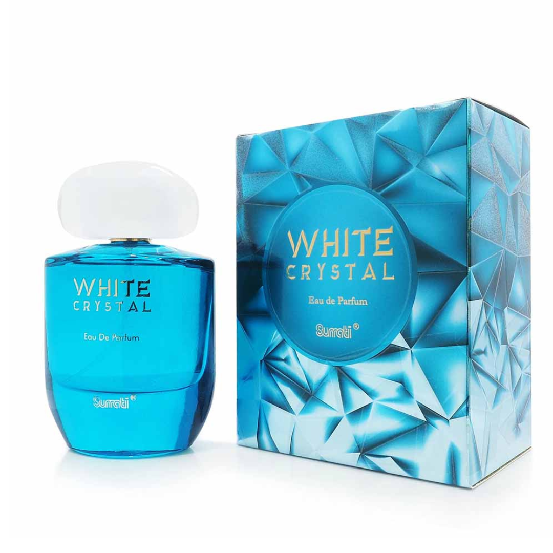 White Crystal EDP 100ML (3.4 OZ) by SURRATI, Exotic Fragrances for Men & Women. - Intense Oud