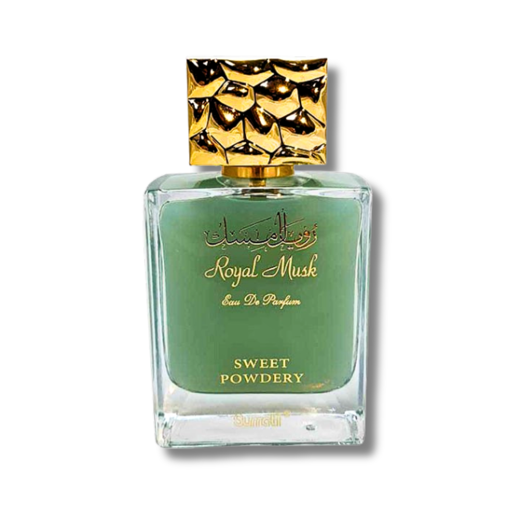 Royal Musk Sweet Powdery EDP 100ML (3.4 OZ) by SURRATI, Exotic Fragrances for Men & Women. - Intense Oud