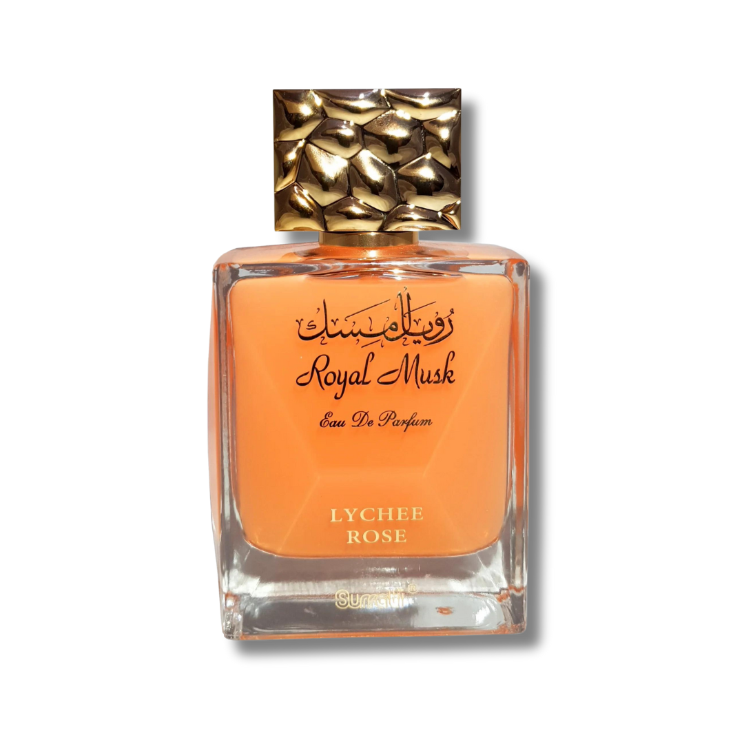 Royal Musk Lychee Rose EDP 100ML (3.4 OZ) by SURRATI, Exotic Fragrances for Men & Women. - Intense Oud