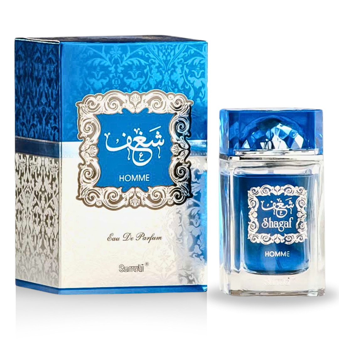 Shaghaf Homme EDP 100ML (3.4 OZ) by SURRATI, Exotic Fragrances for Men & Women. - Intense Oud