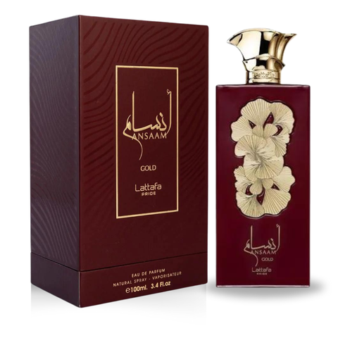 Ansaam Gold EDP -Eau De Parfum 100 ML (3.4 Oz) I By Lattafa Pride Ansaam Gold EDP -Eau De Parfum 100 ML (3.4 Oz) I By Lattafa Pride