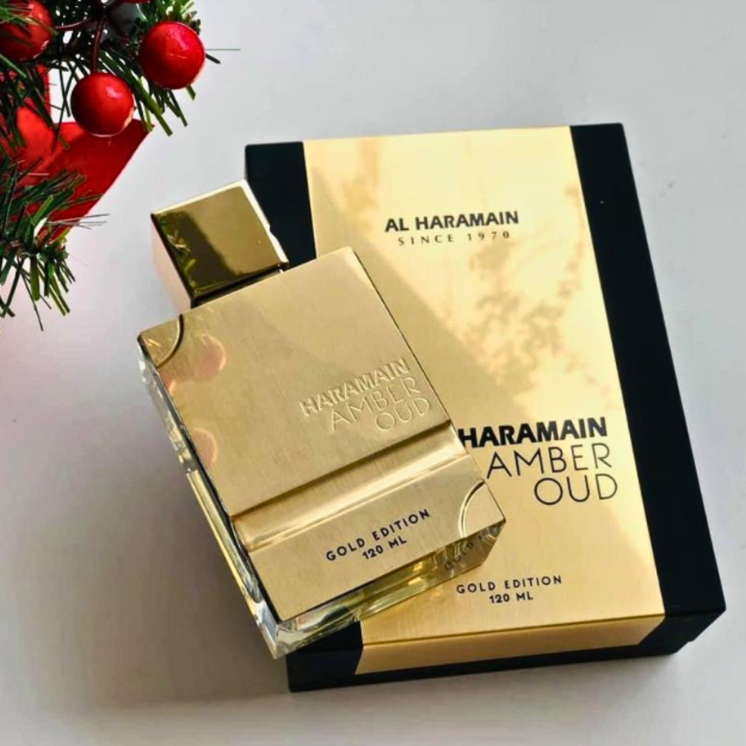 AMBER OUD GOLD EDITION EDP 120ML (4.0 OZ) by AL HARAMAIN, Luxurious & Oriental Scents of Arabia. - Intense Oud