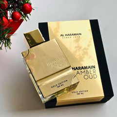AMBER OUD GOLD EDITION EDP 120ML (4.0 OZ) by AL HARAMAIN, Luxurious & Oriental Scents of Arabia. - Intense Oud