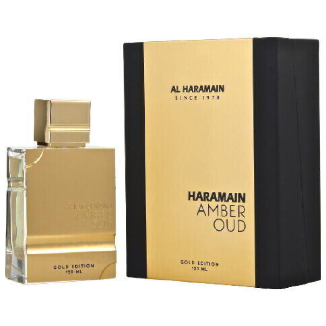 AMBER OUD GOLD EDITION EDP 120ML (4.0 OZ) by AL HARAMAIN, Luxurious & Oriental Scents of Arabia. - Intense Oud