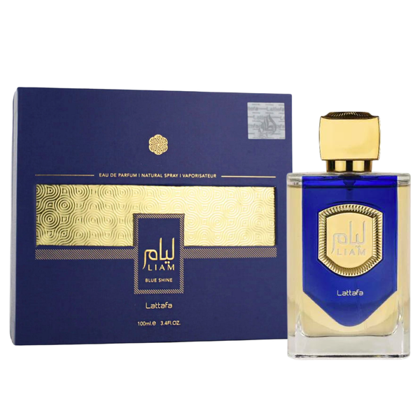 香水(男性用) Lattafa Liam Blue Shine Liam Blue Shine EDP Spray 100ML (3.4 OZ) by Lattafa, Refreshing and Ar