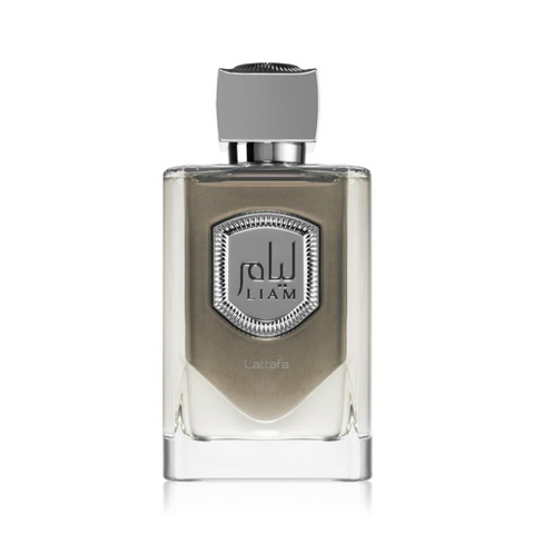 Liam Grey EDP Spray 100ML (3.4 OZ) by Lattafa, Refreshing and Aromatic Fragrances for Men & Women. - Intense Oud