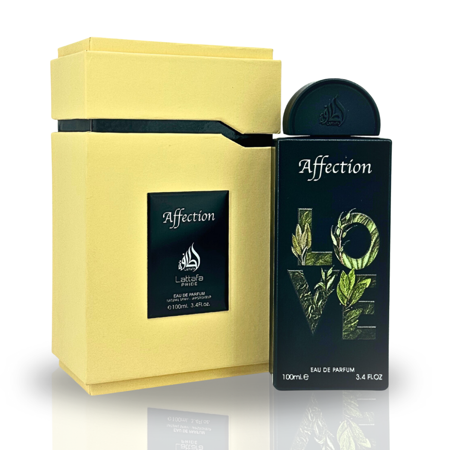 Lattafa Pride Affection Nebras Eternal Oud unisex Eau de Parfum 100ml bottle, luxurious and long-lasting fragrance for men and women.