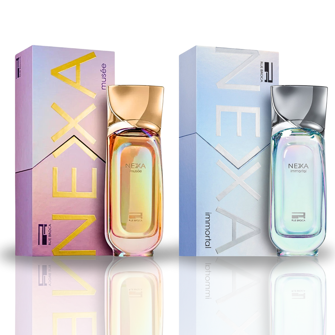 NEXA Musee & NEXA Immortal - Pour Femme EDP Sprays 100ML (3.4OZ) Floral, Fruity, Long Lasting Fragrances For Women. (Value Pack) - Intense Oud