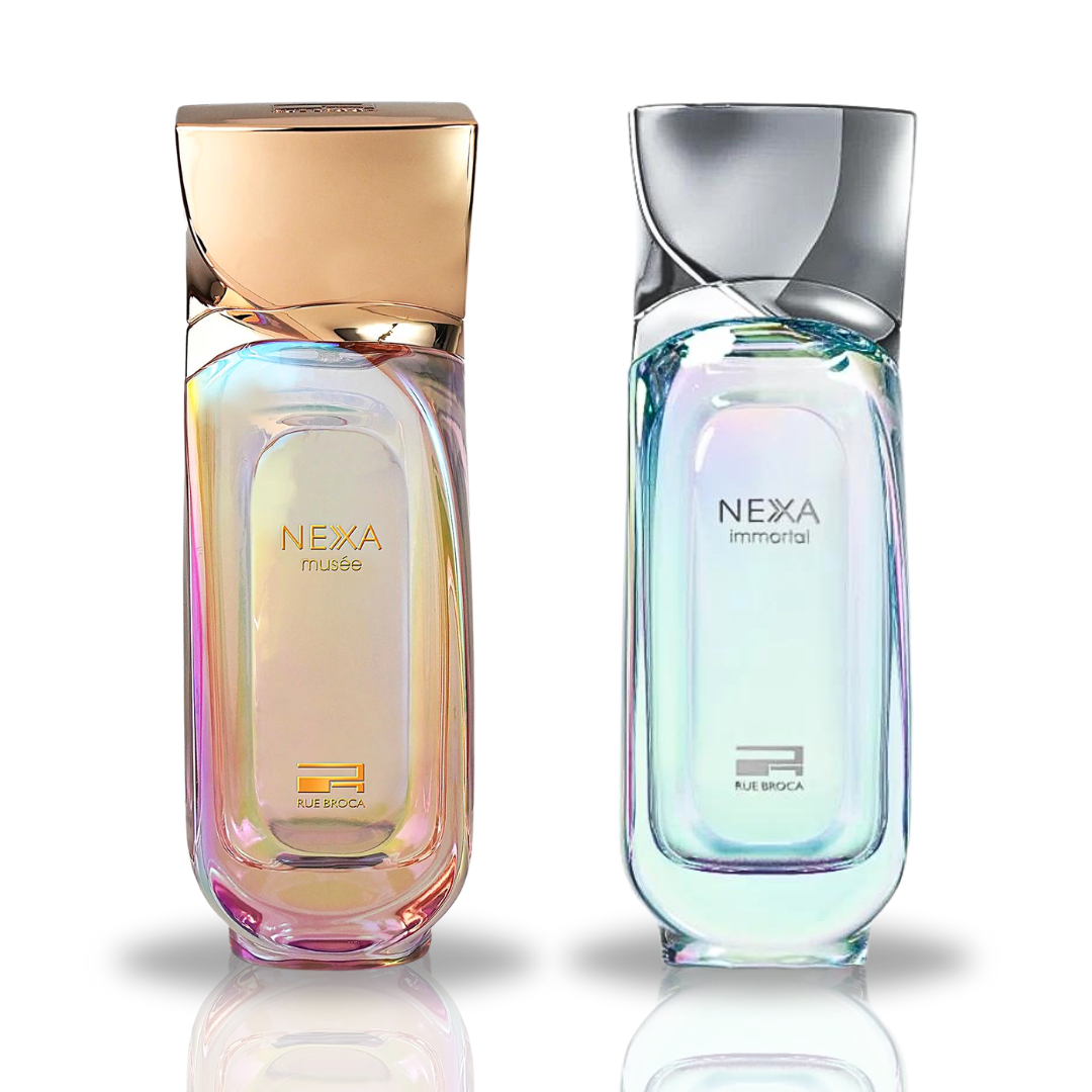 NEXA Musee & NEXA Immortal - Pour Femme EDP Sprays 100ML (3.4OZ) Floral, Fruity, Long Lasting Fragrances For Women. (Value Pack) - Intense Oud